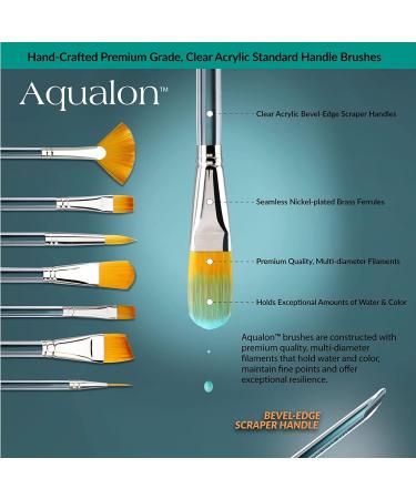 Aqualon 243921 Filbert Brush Set - 7 Pack - Buy Online on GoSupps.com