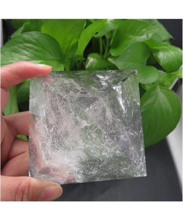 87 * 87 * 72mm Large Rock Clear Quartz Crystal Pyramid Handmade Pyramid Reiki Stone Crystal Reiki - Buy Online on GoSupps.com