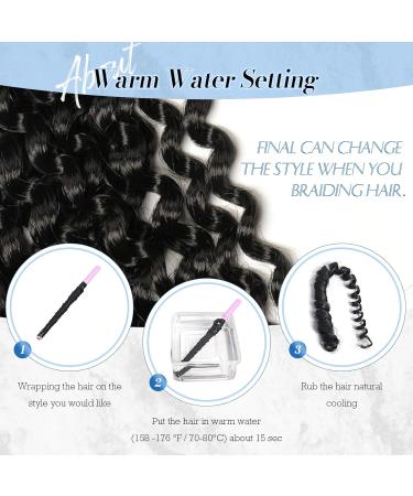 Feshfen Pre Stretched Extension Hair for Braids - 65 cm 8 Pack Yaki Texture Synthetic Hair - Black to Pink Color Options - Buy Online on GoSupps.com