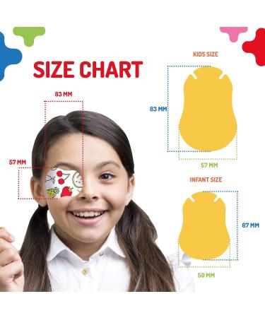 OPTHOPATCH Color Your OWN Eye Patches | 70 Pack Extra Sensitive Adhesive for Kids + 2 Reward Charts - International Shipping Available - Buy Online on GoSupps.com