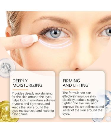  homomdy 5D Peptide Anti-Aging Eye Cream Under Eye Gel Reduces Wrinkles Puffiness & Dark Circles Soothes Fine Lines Moisturizing Anti-Wrinkle Cream Instant Firming Reld Skin (5 - Buy Online on GoSupps.com