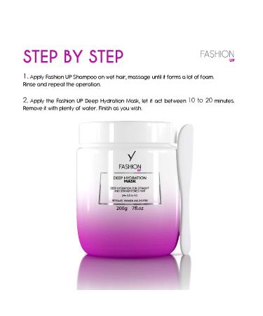 Fashion UP Mask for Extremely Dry Hair - Grape Seed & Murumur Oil Blend - Color Safe - Sulfate & Paraben Free - 7.0 Oz - Buy Online on GoSupps.com