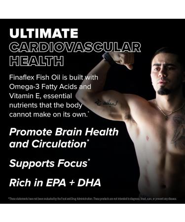FINAFLEX Pure Fish Oil - 100 Softgels - Promotes Cardiovascular Function Supports Memory & Focus - with Omega-3 Fatty Acids - 100 Servings - Buy Online on GoSupps.com