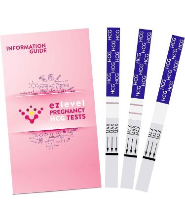 EZ Level Pregnancy Test Strips - 30 Count Pack for Accurate Results - Buy Online on GoSupps.com