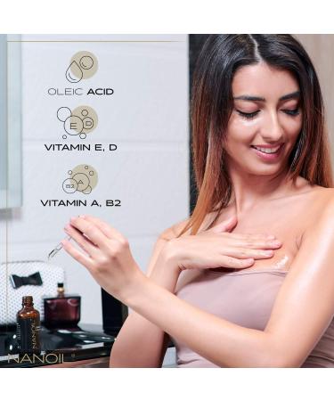 Natural Almond Oil 50ml - Pure Cold-Pressed Organic Care for Hair Body & Face - Sun Protection & Revitalization - Buy Online on GoSupps.com