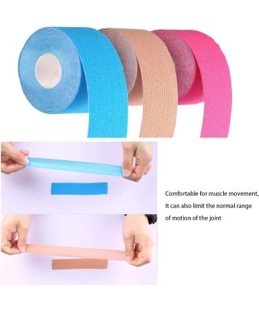 2.5CM*5M Face V Line Neck Eye Lift Wrinkle Sticker Tape Facial Skin Care Tool Bandage Kinesiology Tape Blue camouflage3.8cmx5m - Buy Online on GoSupps.com