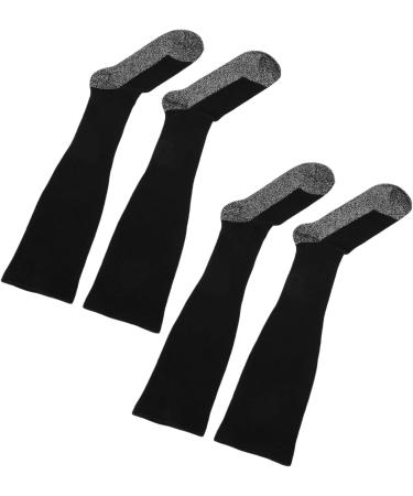 Buy Entatial Thermal Socks - Breathable Aluminized Fiber Sports Compression Socks (2 Pairs) for Skiing & Hiking - Perfect for Outdoor Adventures - Buy Online on GoSupps.com