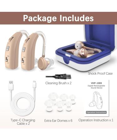 Rechargeable Beige Sound Device for Adults | Adjustable Volume & Noise Reduction - Shop Now! - Buy Online on GoSupps.com