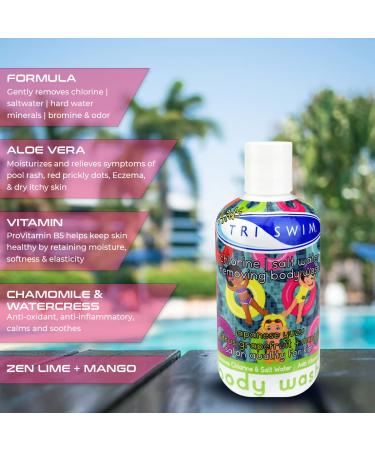 TRISWIM KIDS Scented Body Wash Chlorine Removal & Eczema Relief for Swimmers | Moisturizing After-Swim Skincare - Buy Online on GoSupps.com