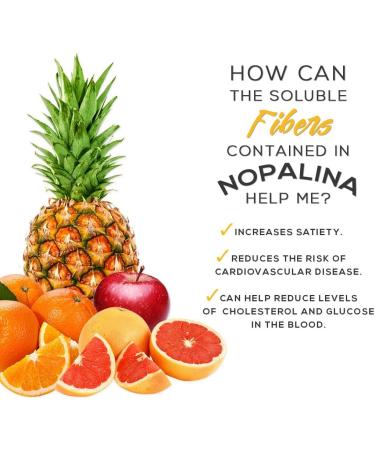 Nopalina Flax Seed Fiber Capsules - 120 Count - Buy Online on GoSupps.com