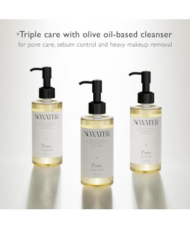 NOWATER No Pore Cleansing Oil - Best Makeup Remover for Blackheads | Olive Oil & Tea Tree | Korean Skin Care (6.76 fl.oz - Buy Online on GoSupps.com