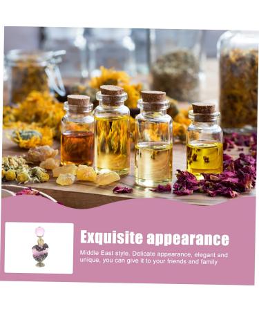 FRCOLOR Dubai Essential Oil Bottle Perfume Sample Bottle Essential Oils Spray Bottle Portable Bottle Aroma Bottle Glass Perfume Bottle Retro Bottle Aromatherapy Bottle - Buy Online on GoSupps.com