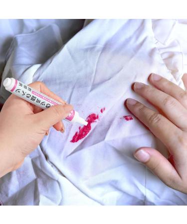 Clothing Stain Stick | 10ml Household Stain Remover Pen Multi-Use | Cleaning Stain Removing Pen for Oil Stains Blood Stains Tea Stains Cosmetics - Buy Online on GoSupps.com