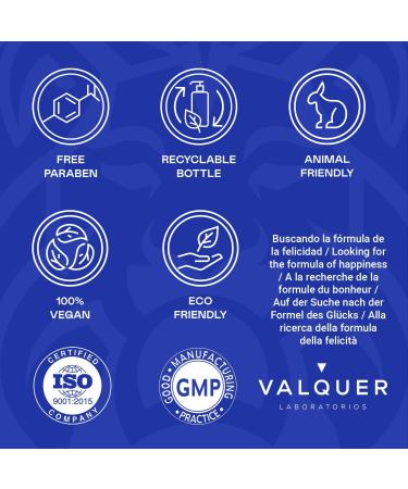 Valquer Profesional Shampoo Ph Neutral Revitalizing with Shine and Pro-Vitamin B5 for Hair Salon 5000 ml - Buy Online on GoSupps.com