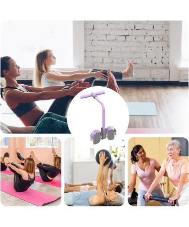 Puller Resistance Rope - 6-Tube Elastic Pull Rope for Fitness Yoga & Strength Training - Abdomen & Arm Workout Equipment - Purple - Buy Online on GoSupps.com