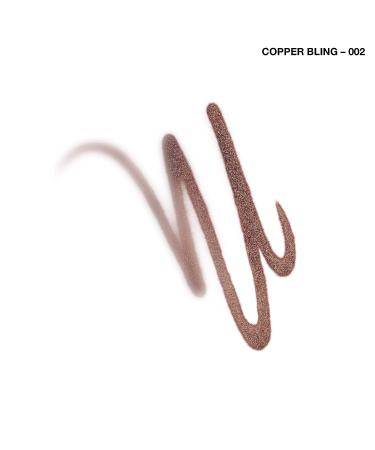 Rimmel Exaggerate Smoke N Shine Eyeliner 002 Copper Bling - 0.0089 oz - Pack of 1 - Buy Online on GoSupps.com