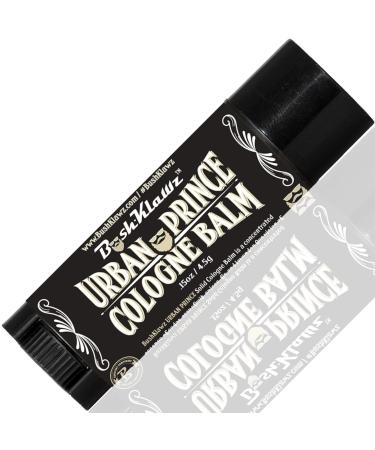 Urban Prince Travel Solid Cologne Balm - Refreshing Modern Urban Gentlemans Manly Scent Alcohol Free Travel Size Pocket Cologne Stick Best Fragrance Gift for Men 0.15 Ounce (Pack of 1) Urban
