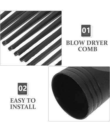 Kichvoe 2pcs Hair Dryer Comb Attachment Universal Detangling Blow Dryer Comb For Home And Barbershop Salon - Buy Online on GoSupps.com