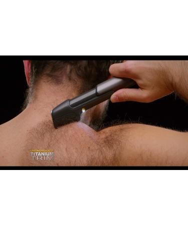 MicroTouch Titanium TRIM - Lighted Hair Cutting Tool & Body Groomer - Buy Online on GoSupps.com