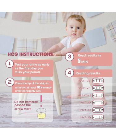 ACCUBIO Combo Kit: 50 Ovulation + 20 Pregnancy Test Strips | Over 99% Accuracy | LH and HCG Predictor Kit with Free Urine Cups - Buy Online on GoSupps.com