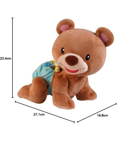 VTech Baby Crawling Bear Toy - Interactive Plush for 9-36 Months Counts Speaks & Sings - Perfect International Gift - Buy Online on GoSupps.com