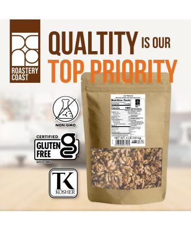 4LB Daily Nuts & Fruits - Just Walnuts - Bulk Superfood - Kosher Certified - Buy Online on GoSupps.com