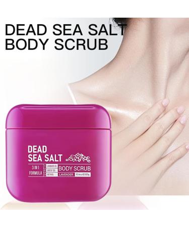Smooth and soft skin 300 g lavender body scrub cream cleanses the skin removes deposits and moisturizes the skin nongreasy exfoliator body scrub - Buy Online on GoSupps.com