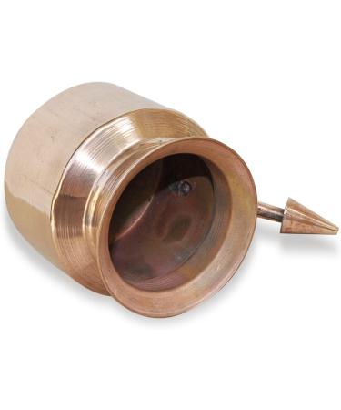 RoyaltyLane Copper Neti Pot - Ayurvedic Nasal Cleansing System - 3x3 - Buy Online on GoSupps.com