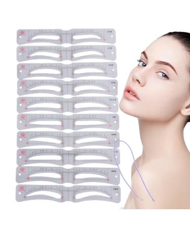 Eyebrow Shaping Template - Women's Eyebrow Shape Template | Multi-Purpose Eyebrow Shaping Tool for Parties Dating Travel and Proms