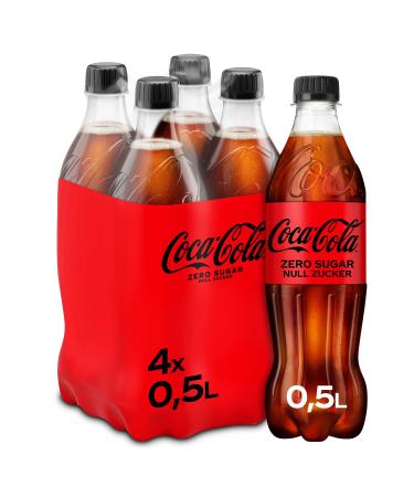 Coca-Cola Soda made from cola without sugars 4 x 50 c