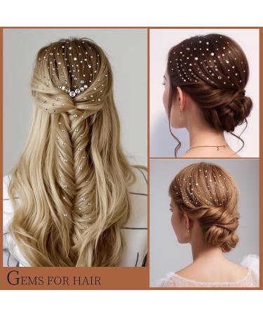 Shop Teenitor Face Gems - Self-Adhesive Rhinestone Makeup for Festivals Concerts & More | Stick-On Pearls & Hair Gems - Buy Online on GoSupps.com