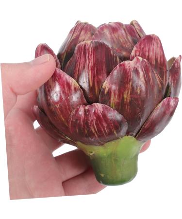 HOMSFOU 6 Pcs Artichoke Artificial Flower Abandon All Artichokes Home Decoration Faux Artichokes Plants Decor Faux Plants Artificial Artichoke Model Fake Vegetables Fake Fruit Silk Flower - Buy Online on GoSupps.com