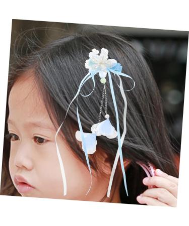 minkissy 3 Pairs Tassel Hair Clip Blue Hair Accessories Hair Accessories Kid Hair Accessories Headpiece Kids Hair Accessories Retro Hair Clip Hairpin Hanfu Child - Buy Online on GoSupps.com