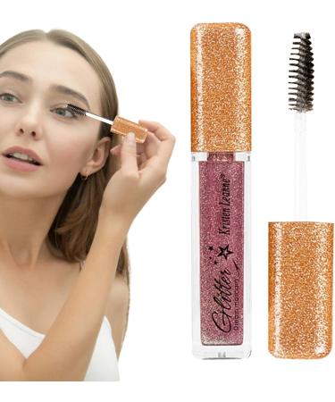 Colored Mascara | 0.21 Oz Quick Dry Long Lasting Waterproof Shimmer Sparkly Diamond Twinkle Mascara - Thick Dazzling Eyelash Makeup for Women Ladies Girls Coatuiyo - Buy Online on GoSupps.com