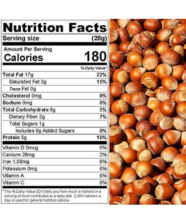 Presto Sales Raw Hazelnuts 80 oz | Non-GMO Healthy Snack | Gluten Free, Keto & Paleo Friendly | Resealable 5 lb Bag - Buy Online on GoSupps.com