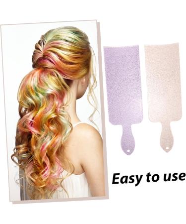 Palette de Coloration Capillaire et M ches 2 Pi ces Taille Standard en Aluminium pour Outils de Teinture Professionnelle Salon Coiffure Usage Maison Couleurs Brillantes (violet - Buy Online on GoSupps.com