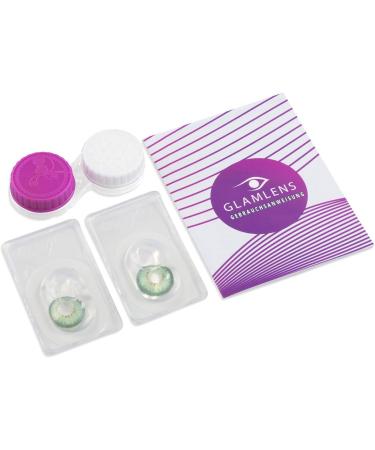 Buy Fresh Mint Green Contact Lenses - Silicone Comfort -2.50 Diopters 1 Pair with Container | International Shipping - Buy Online on GoSupps.com