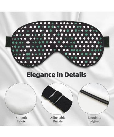 Shop Cute Polka Dot Soft Sleep Eye Mask - Breathable Eye Patch for Travel & Relaxation | International Shipping Available - Buy Online on GoSupps.com