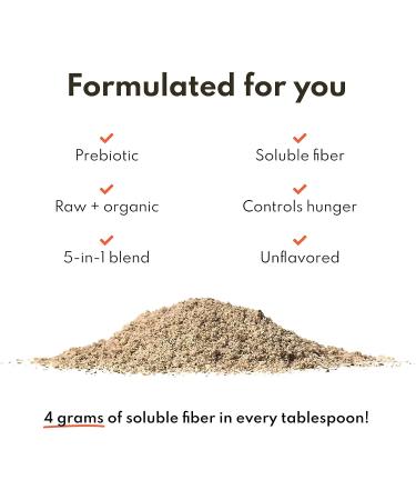 Florasophy Daily Fix: Organic Prebiotic Powder for Digestive Health | 36 Servings | Gluten-Free & Vegan - Buy Online on GoSupps.com