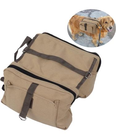 Qcwwy Dog Backpack Harness Dog Pack Hound Dog Saddle Bag Backpack with Side Pockets for Travel Camping Hiking Medium Large Dog - Buy Online on GoSupps.com
