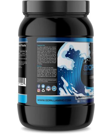 Gorilla Mode Glycerol Pre-Workout - Hydrating Formula for Intense Pumps | Increased Power & Endurance - Watermelon Flavor | 1270g - Buy Online on GoSupps.com