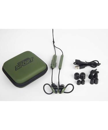 ISOtunes Sport ADVANCE BT Tactical Bluetooth Hearing Protection Earbuds - Od Green - Buy Online on GoSupps.com