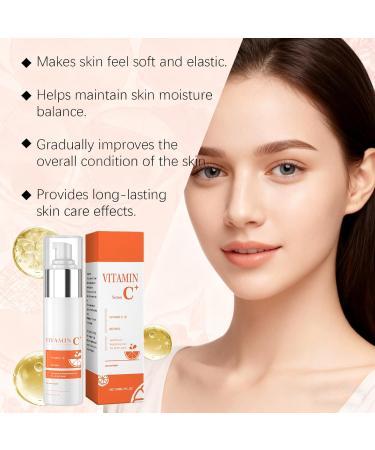  Raevior Vitamin C Serum for Women Dark Spot Remover for Face Hydrating Anti Aging Face Serum with Retinol & Vitamin E Brightening to Reduce Wrinkles & Uneven Skin Tone Pore Minimizer (4pcs) - Buy Online on GoSupps.com