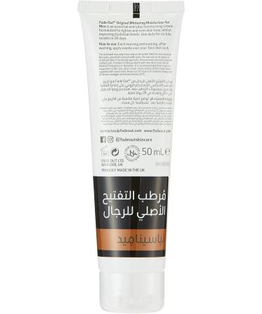 Fade Out Original Brightening Moisturiser for Men 50ml - Buy Online on GoSupps.com