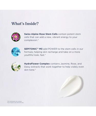 Deep Regenerating Stem Cell Moisturizer | Brighten & Revitalize Skin | Swiss Alpine Rose & Hyaluronic Acid | Smooth & Plump Face & Neck - Buy Online on GoSupps.com