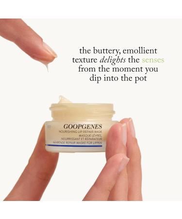 goop Beauty Nourishing Lip Repair Mask | Lip Hydration Treatment | Smooths Plumps & Softens | Ceramides & Vegan Lanolin | 0.3 oz - Buy Online on GoSupps.com