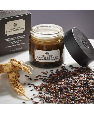 The Body Shop Chinese Ginseng & Rice Clarifying Polishing Mask - 2.5 Oz - Buy Online on GoSupps.com