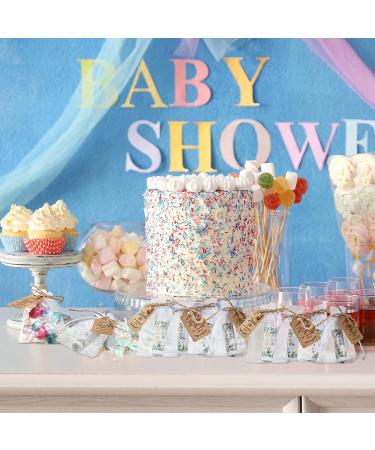 50 Pcs Baby Shower Lip Balm Gift Set with Organza Bags - Floral Theme | Gender Reveal Party Favor for Guest Kids | Baby Shower Souvenirs Bundle - Buy Online on GoSupps.com