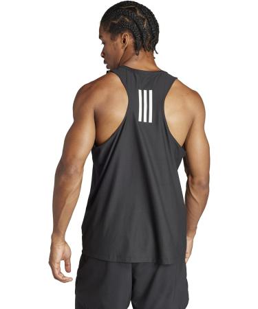 Buy adidas Men's Own The Run Tank Top - Lightweight Running Tank in Black | International Shipping Available - Buy Online on GoSupps.com