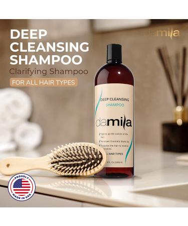 Deep Cleansing Shampoo | Clarifying Shampoo for All Hair Types | Removes Residue & Product Build Up | Ideal for Keratin Treatment | 16.9 Fl Oz - Buy Online on GoSupps.com